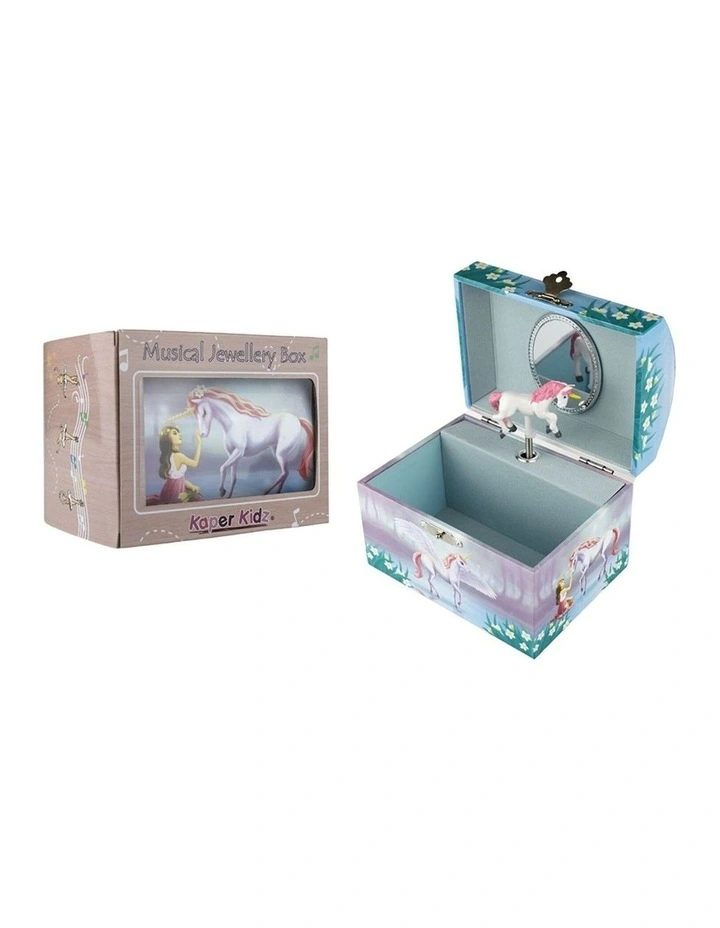 Kaper Kidz 13cm Sugar Plum Unicorn Music Dome Box Kids Toy 3 Years Plus image 3