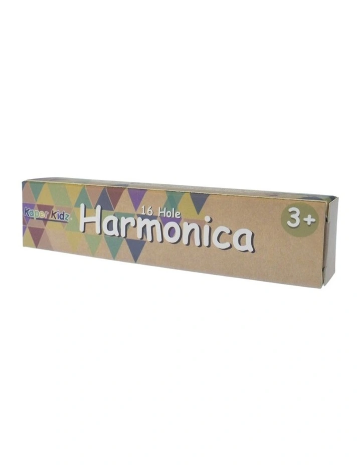 Kaper Kidz Metal 16 Hole Harmonica Musical Toy Kids 3y image 2