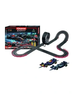 Carrera Slot Car Set F1 Championship Rivals 6.3m Track Power Module Included