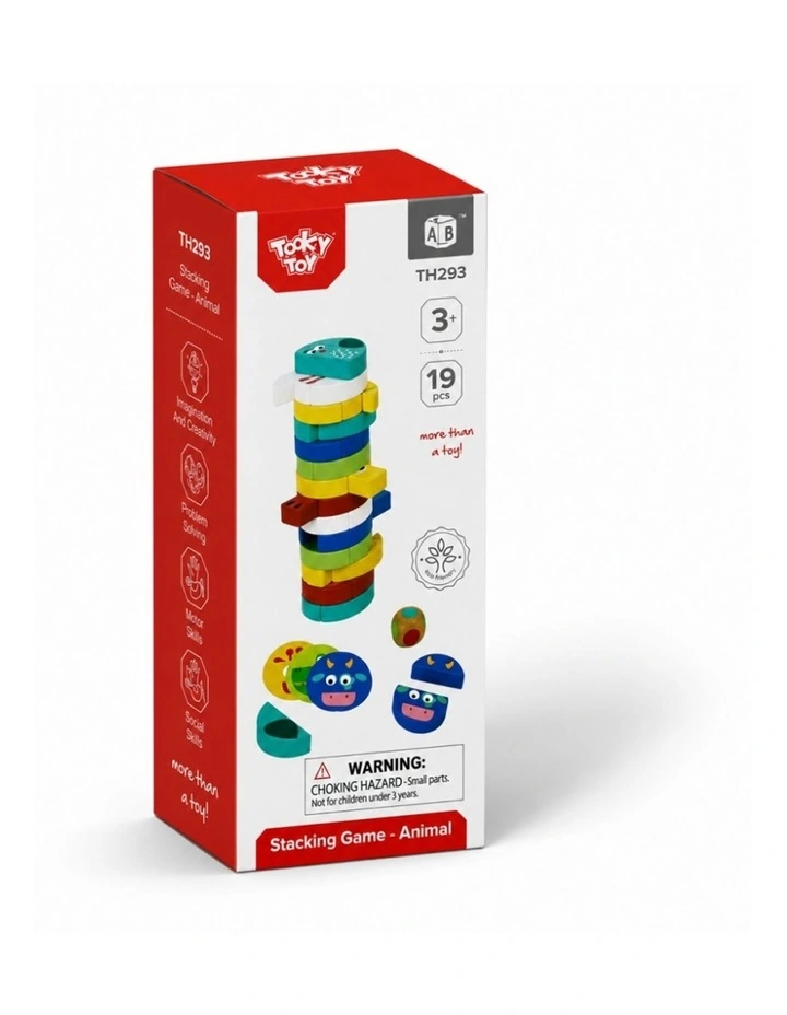 Tooky Toy Stacking Game Animal Kids Fun Educational Learning image 5