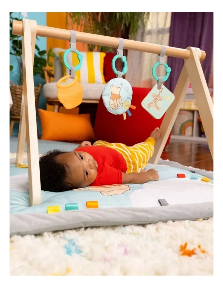 Bright Starts Disney Baby Winnie The Pooh Once Upon A Tummy Time Activity image 2