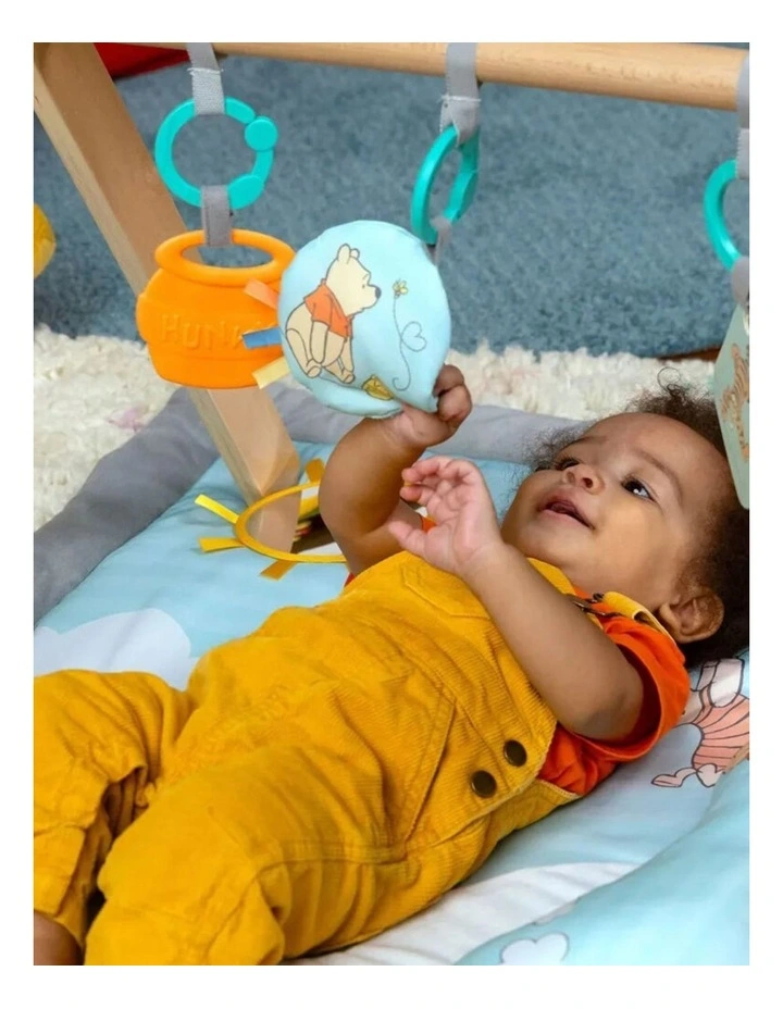 Bright Starts Disney Baby Winnie The Pooh Once Upon A Tummy Time Activity image 3