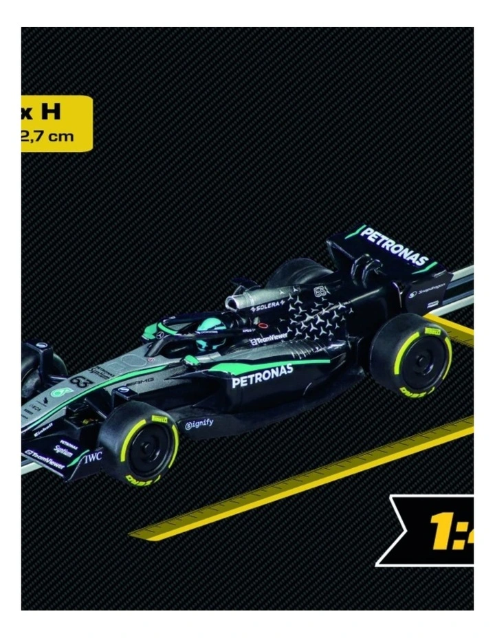 Carrera 5.3m Formula Track Attack Wireless McLaren Mercedes Slot Car Set image 5