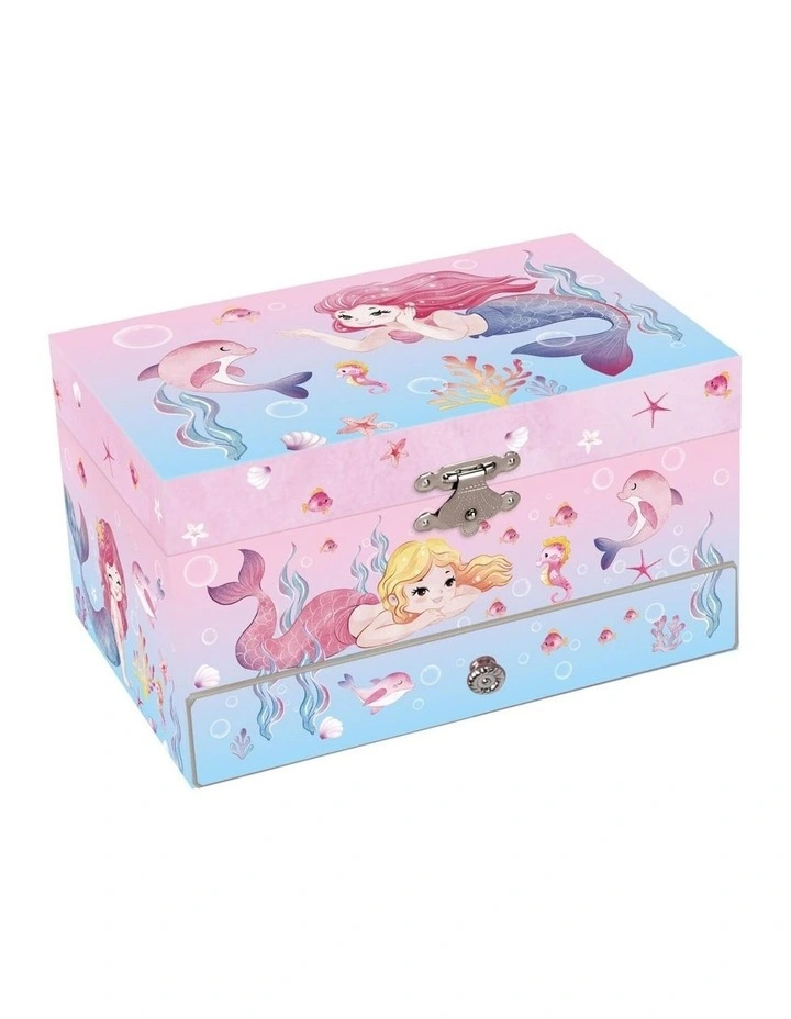 Kaper Kidz Aquaria Mermaid Heirloom Music Box Kids Toy 3y image 1
