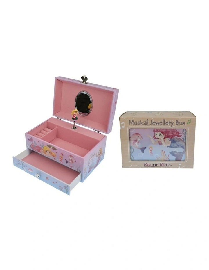 Kaper Kidz Aquaria Mermaid Heirloom Music Box Kids Toy 3y image 2
