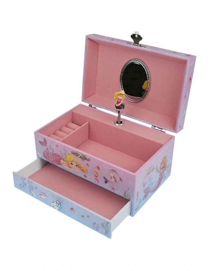 Kaper Kidz Aquaria Mermaid Heirloom Music Box Kids Toy 3y image 3