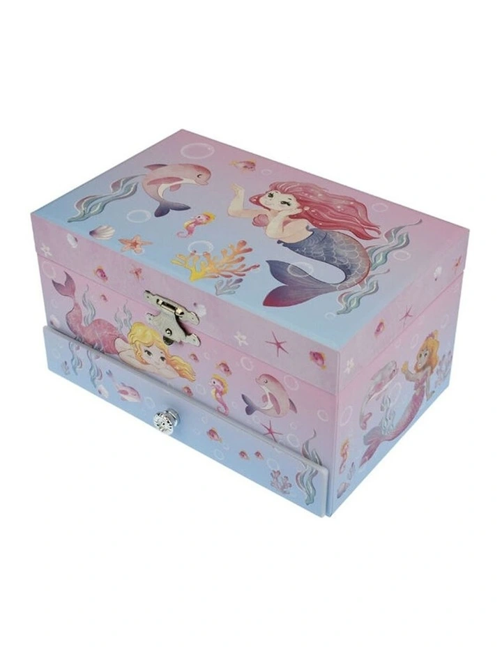 Kaper Kidz Aquaria Mermaid Heirloom Music Box Kids Toy 3y image 5
