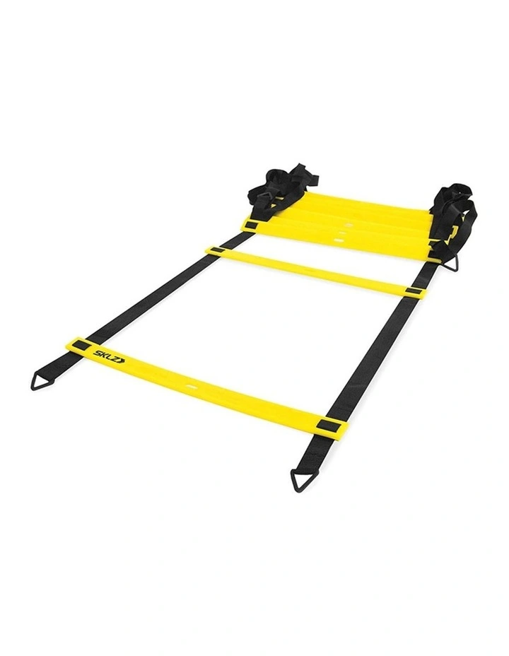 SKLZ Quick Flat Rung Agility Ladder Heavy-Duty Plastic With Carry Bag 4.57m image 1