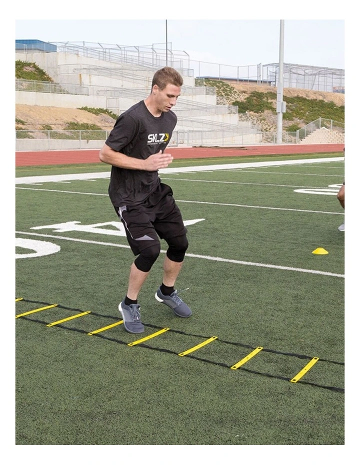 SKLZ Quick Flat Rung Agility Ladder Heavy-Duty Plastic With Carry Bag 4.57m image 3