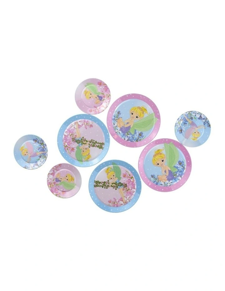 Kaper Kidz 15pc Fairy Tin Tea Set Kids Pretend Play Suitcase 3 Years Plus image 6