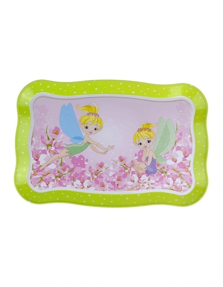 Kaper Kidz 15pc Fairy Tin Tea Set Kids Pretend Play Suitcase 3 Years Plus image 7