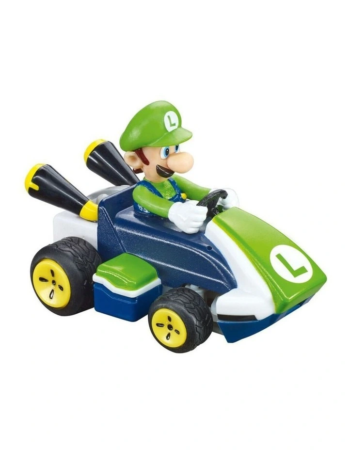 Carrera Mario Kart Table Top Racing Set 2.4GHz Remote Mario & Luigi 6y image 4
