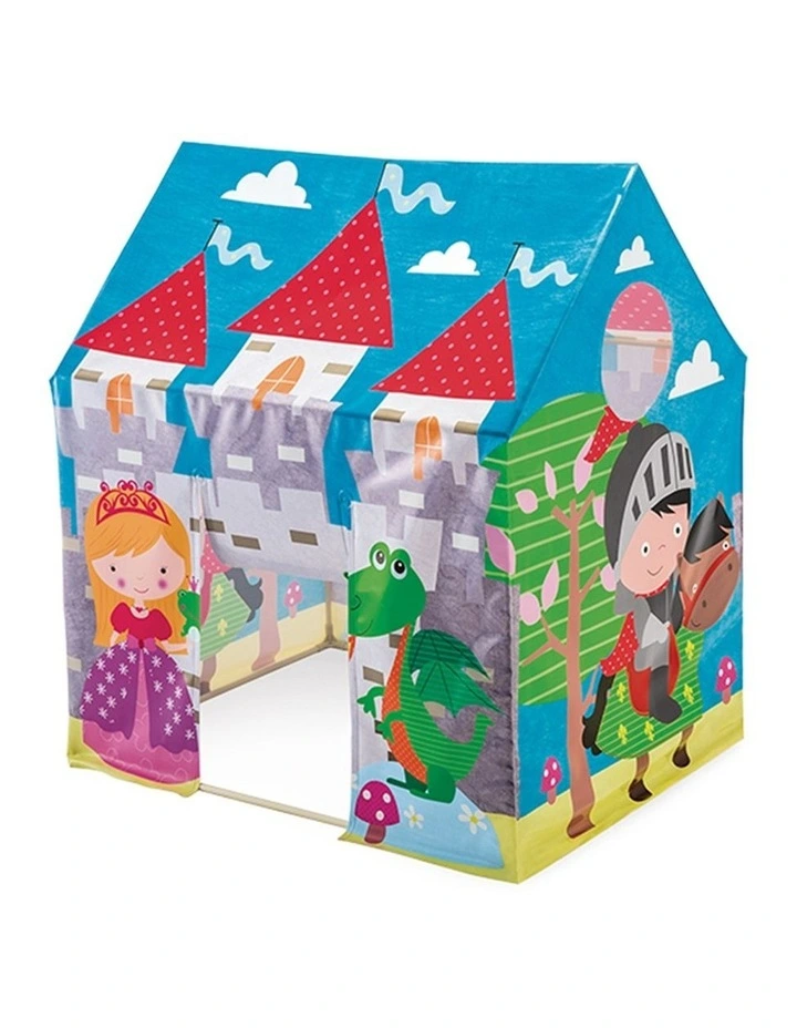 Intex Royal Castle Kids Vinyl Play Tent Pop Up Indoor Outdoor 3-6y image 1