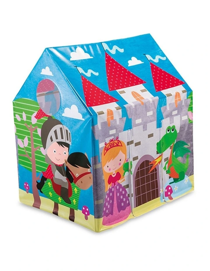Intex Royal Castle Kids Vinyl Play Tent Pop Up Indoor Outdoor 3-6y image 2