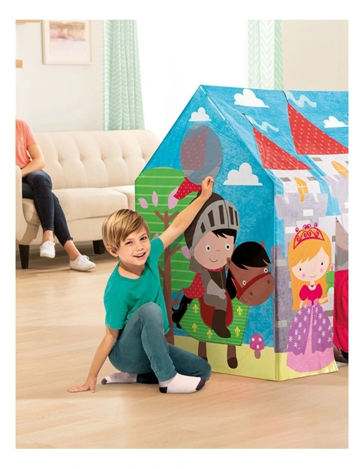 Intex Royal Castle Kids Vinyl Play Tent Pop Up Indoor Outdoor 3-6y image 3