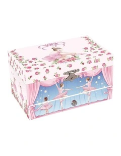 Kaper Kidz Rosabella Ballerina Heirloom Music Box Kids Toy 3y Swan Lake