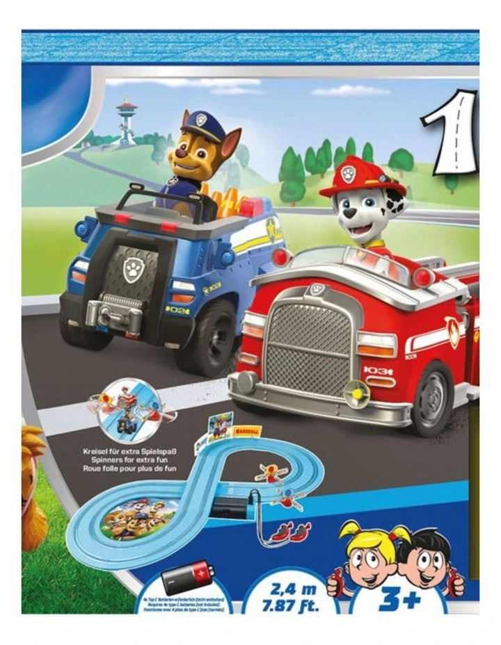 Carrera First Paw Patrol On The Track Slot Car Racing Kids Toy 2.4m 3 Years image 5