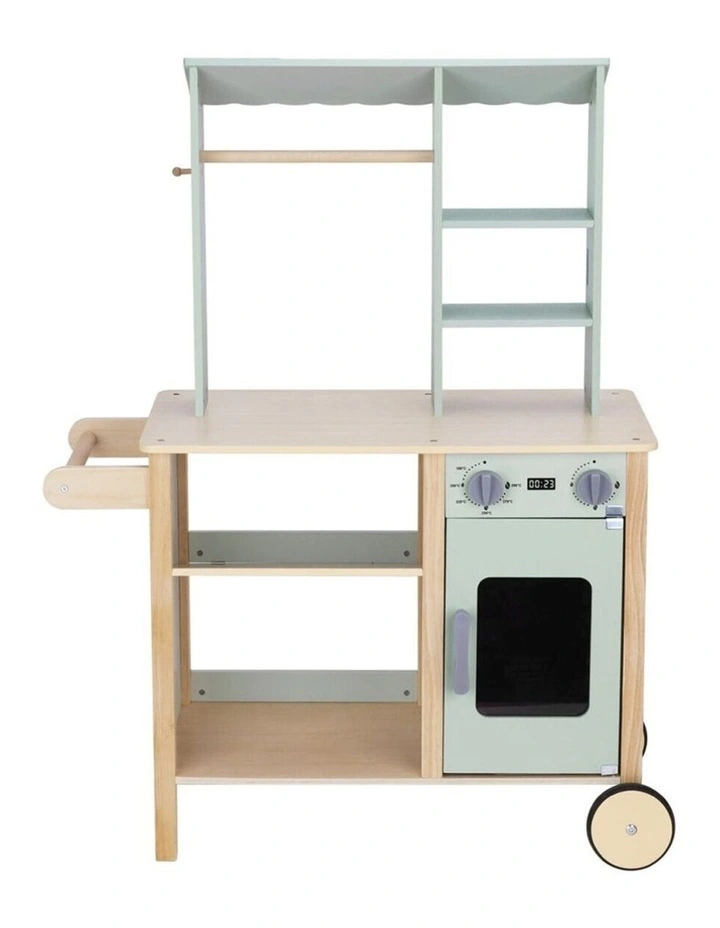 Tooky Toy Wooden Grocery Store Play Set Educational Pretend Kids 3y image 3