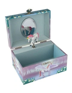 Kaper Kidz Sugar Plum Unicorn Keepsake Music Box 15cm Kids 3y 