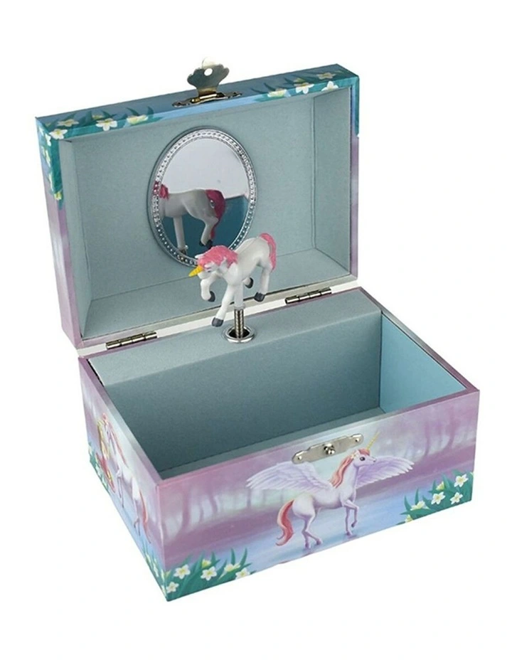 Kaper Kidz Sugar Plum Unicorn Keepsake Music Box 15cm Kids 3y image 1