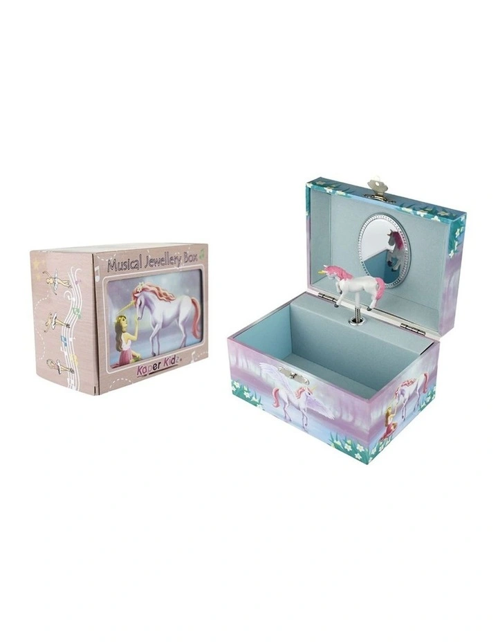 Kaper Kidz Sugar Plum Unicorn Keepsake Music Box 15cm Kids 3y image 2