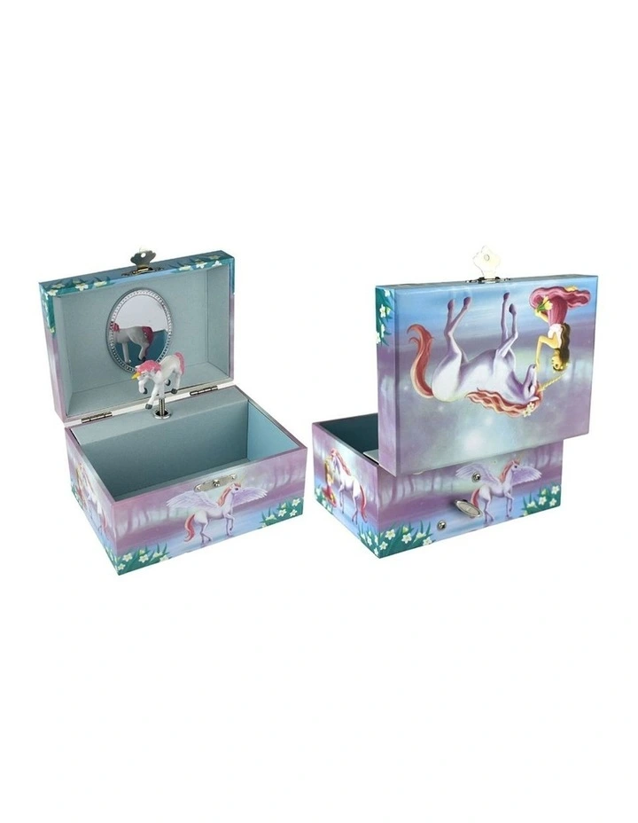 Kaper Kidz Sugar Plum Unicorn Keepsake Music Box 15cm Kids 3y image 3