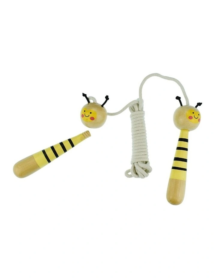 Koala Dream Buzzy Days Bee Wooden Adjustable Skipping Rope Children 5y image 3