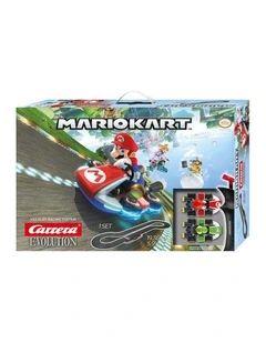 Carrera Evolution Mario Kart 8 Set 5.9m Track Slot Car Toy 8y