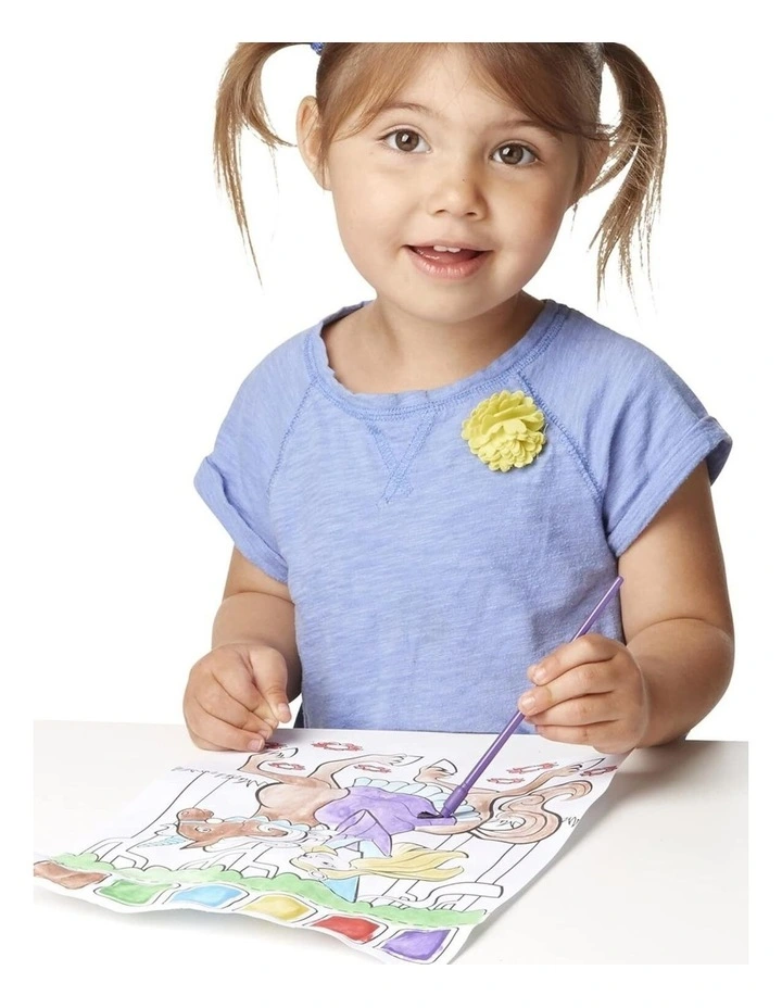 Melissa & Doug Paint With Water Princess Activity Book Kids 3 image 4