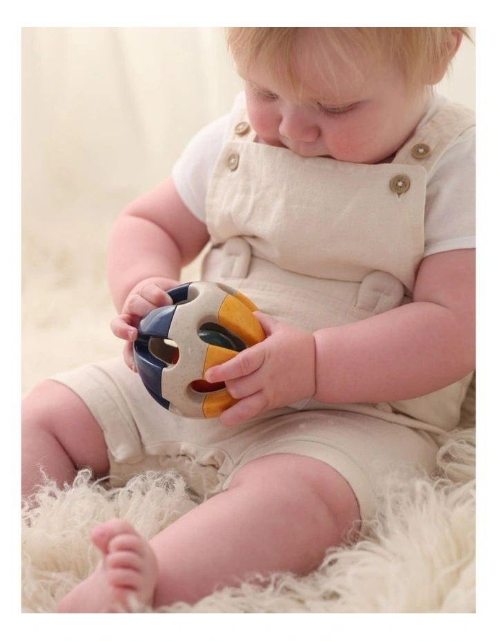 Tolo Toys Bio Plastic Roller Rattle Baby Toddler Toy 12m 8.5cm image 3