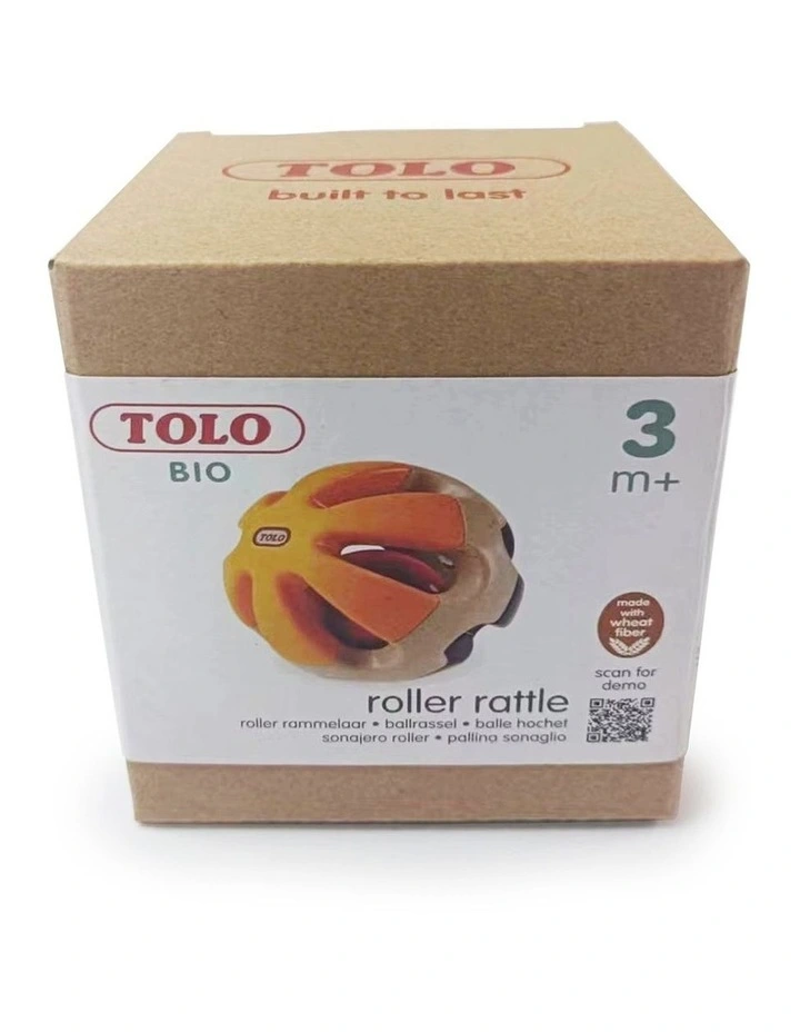 Tolo Toys Bio Plastic Roller Rattle Baby Toddler Toy 12m 8.5cm image 6