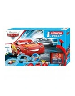 Carrera First Disney Pixar Cars Power Duel Slot Car Set Lightning McQueen 3