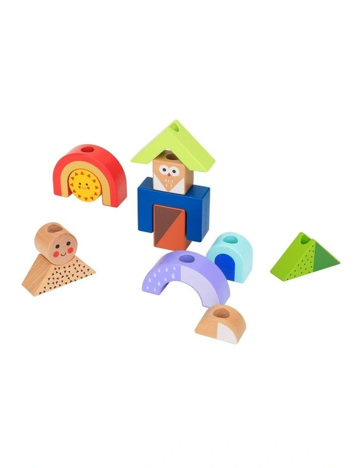 Tooky Toy Toddler Childrens Shadow Stacking Game 3 Years Plus image 4