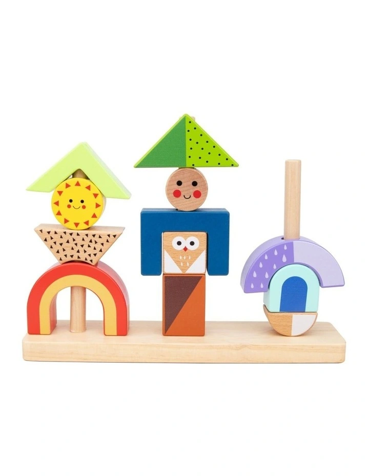 Tooky Toy Toddler Childrens Shadow Stacking Game 3 Years Plus image 5