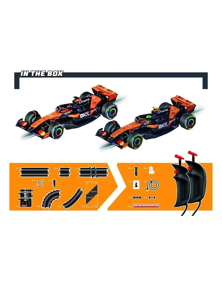 Carrera McLaren Racing 5.3m Track Slot Car Set With Electronic Lap Counter image 3