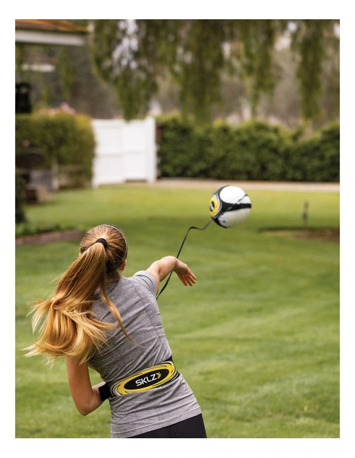 SKLZ Hit-N-Serve Volleyball Trainer Adjustable Neoprene Sleeve Elastic Cord image 4