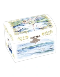 Kaper Kidz Azurea Ballerina Dome Music Box Kids Toy 3 Years Plus