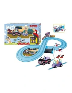 Carrera First Bluey Slot Car Bluey & Bingo Race Track Kids Toy 2.4m 3 Years