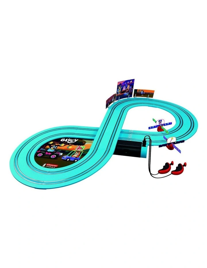 Carrera First Bluey Slot Car Bluey & Bingo Race Track Kids Toy 2.4m 3 Years image 2