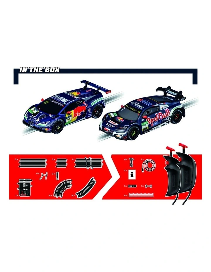 Carrera 5.3m Red Bull GT3 Slot Racing Track Set Fun Play Kids 6y image 3