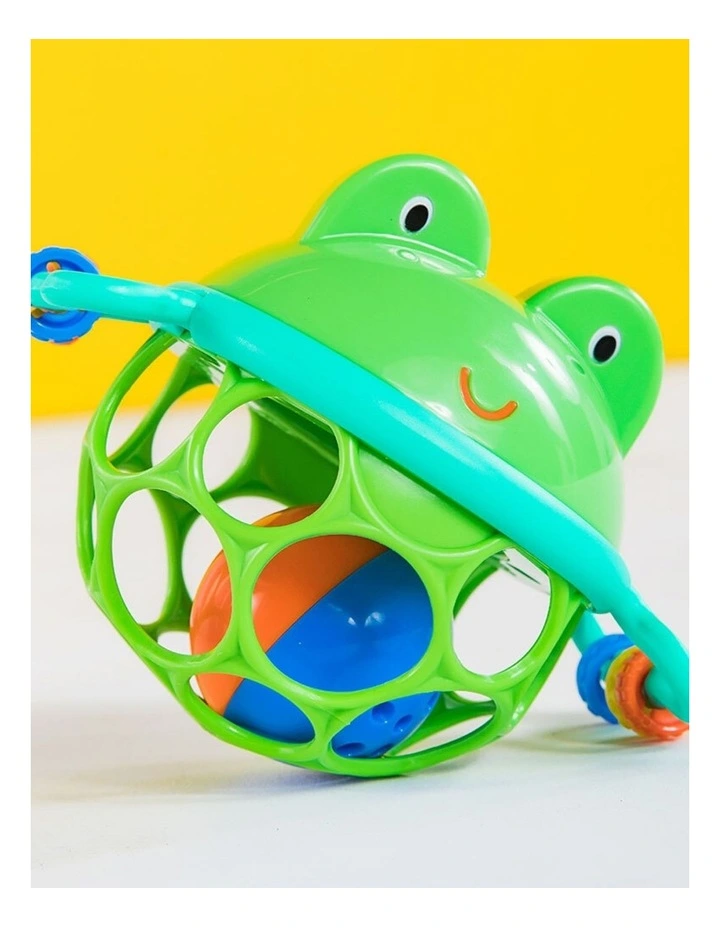 Bright Starts Oball Jingle & Shake Pal Froggy Baby Rattle Toy 0m image 6