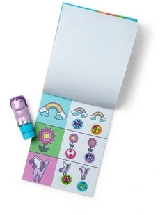 Melissa & Doug Sticker WOW! Activity Set Purple Unicorn Kids Toy 3y