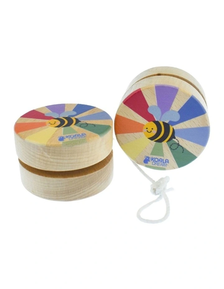 Koala Dream Buzzy Days Bee Rainbow Kids Yo-Yo Toy 3y image 2