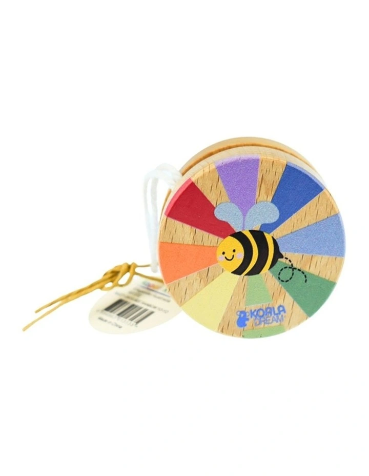Koala Dream Buzzy Days Bee Rainbow Kids Yo-Yo Toy 3y image 3