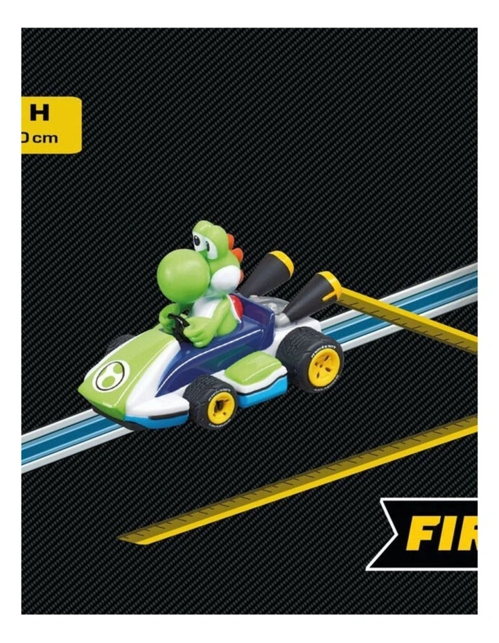 Carrera First Mario-Kart Slot Car Kids Racing Toy Yoshi 1:50 Scale 3y  image 2