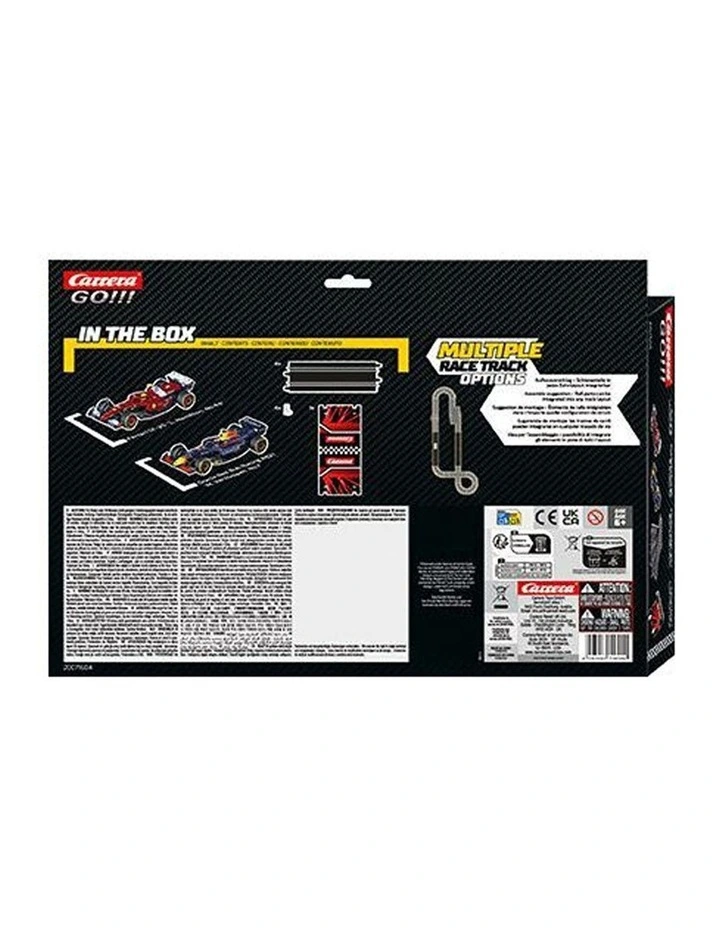 Carrera F1 Racer Extension Pack with 2 Cars & 4 Straight Track CompatibleGO image 2