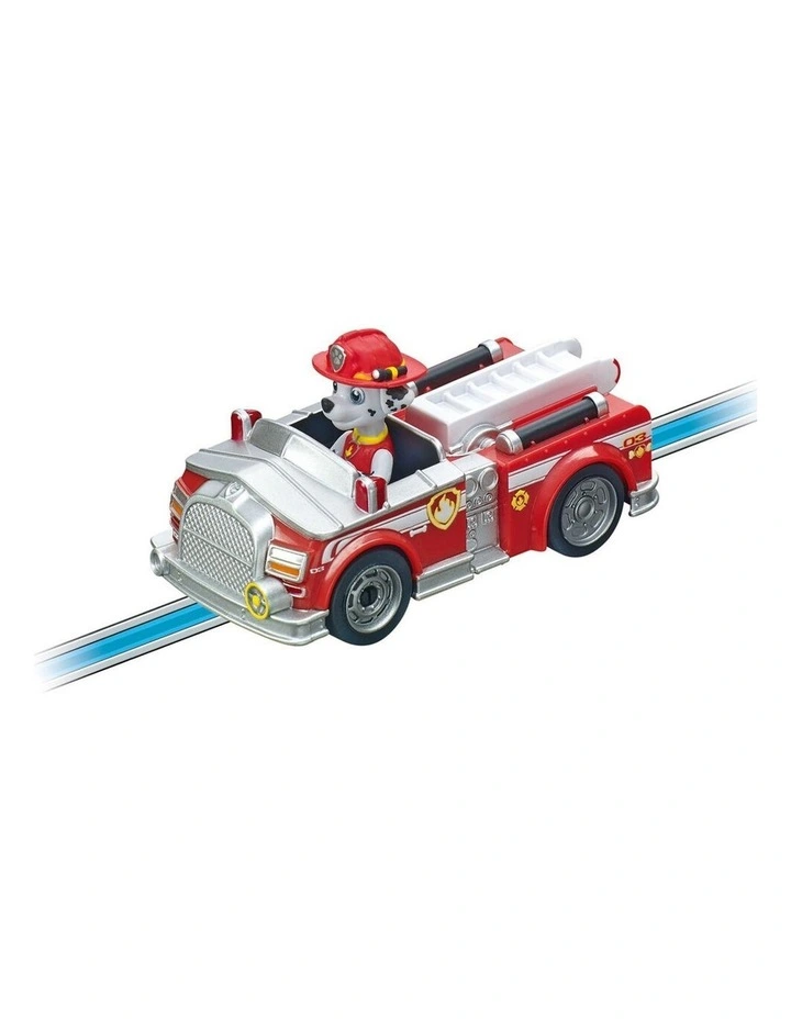 Carrera First Licensed Paw Patrol Slot Car Kids Toy Marshall 1:50 Scale 3y  image 2