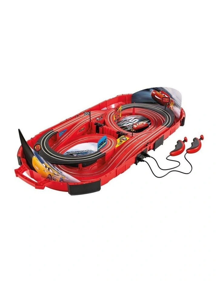 Carrera Disney Pixar Cars Carry Case Slot Car Race Track Set Kids 3 Years image 1