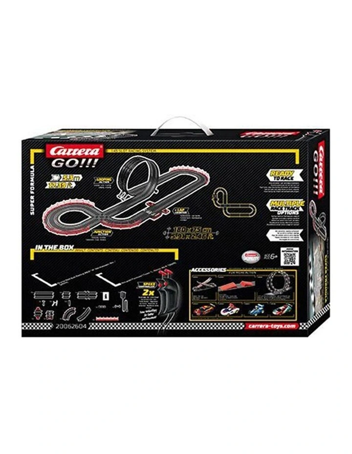 Carrera Formula-1 Super Formula Slot Car Race Track Set Kids Toy 5.3m image 1