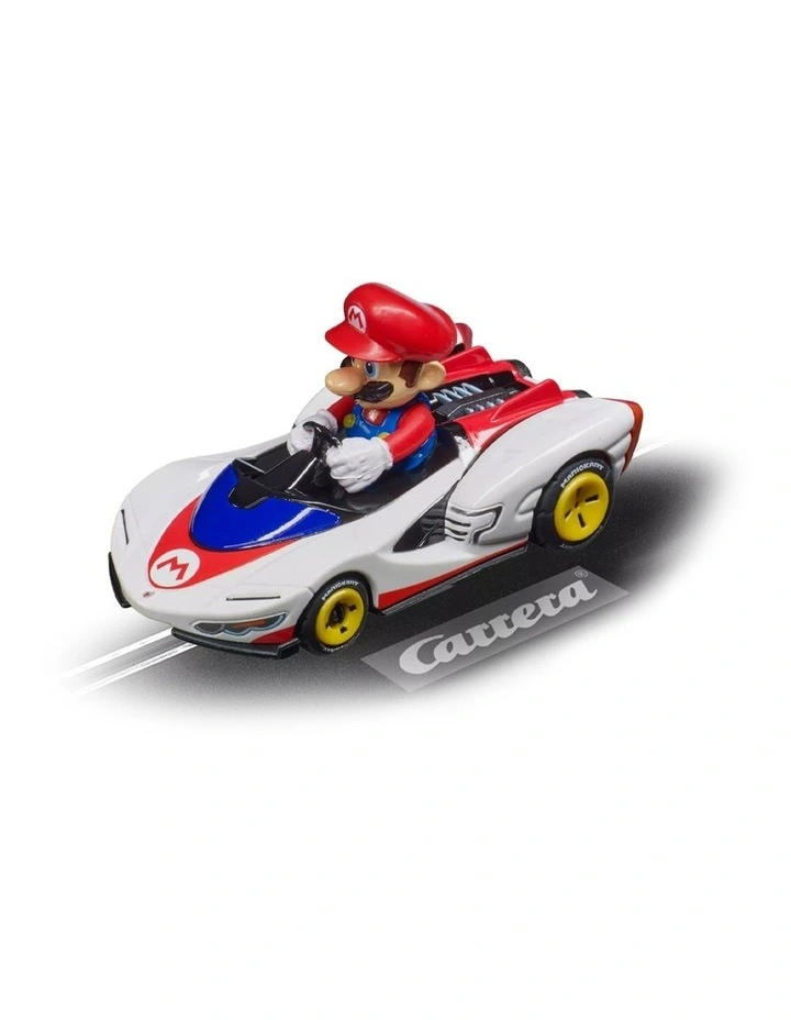 Carrera Pull & Speed Mario Kart Twin Pack Mario & Yoshi Cars 3y image 2